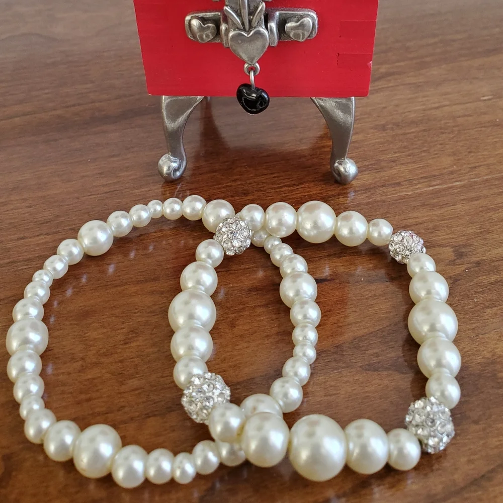 3 Sets - Stack Bracelets - Multi Style - Picture 6 of 6